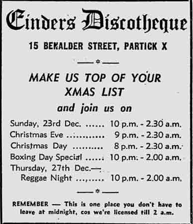 Cinders advert 1979